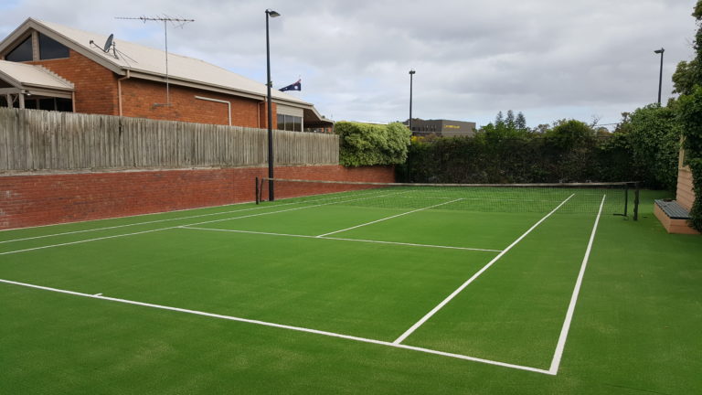 Synthetic Grass Tennis Courts Geelong Grass Roots Synthetic Lawns